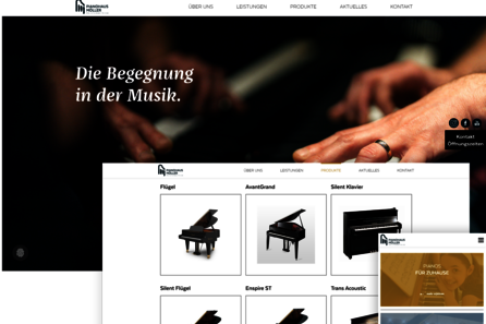 Website-Relaunch Pianohaus Möller