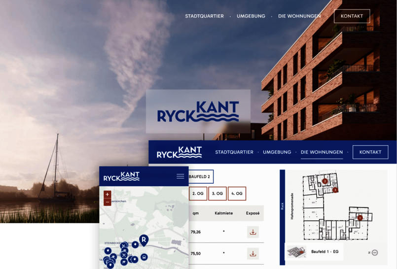 RyckKant Projektwebsite Teaser